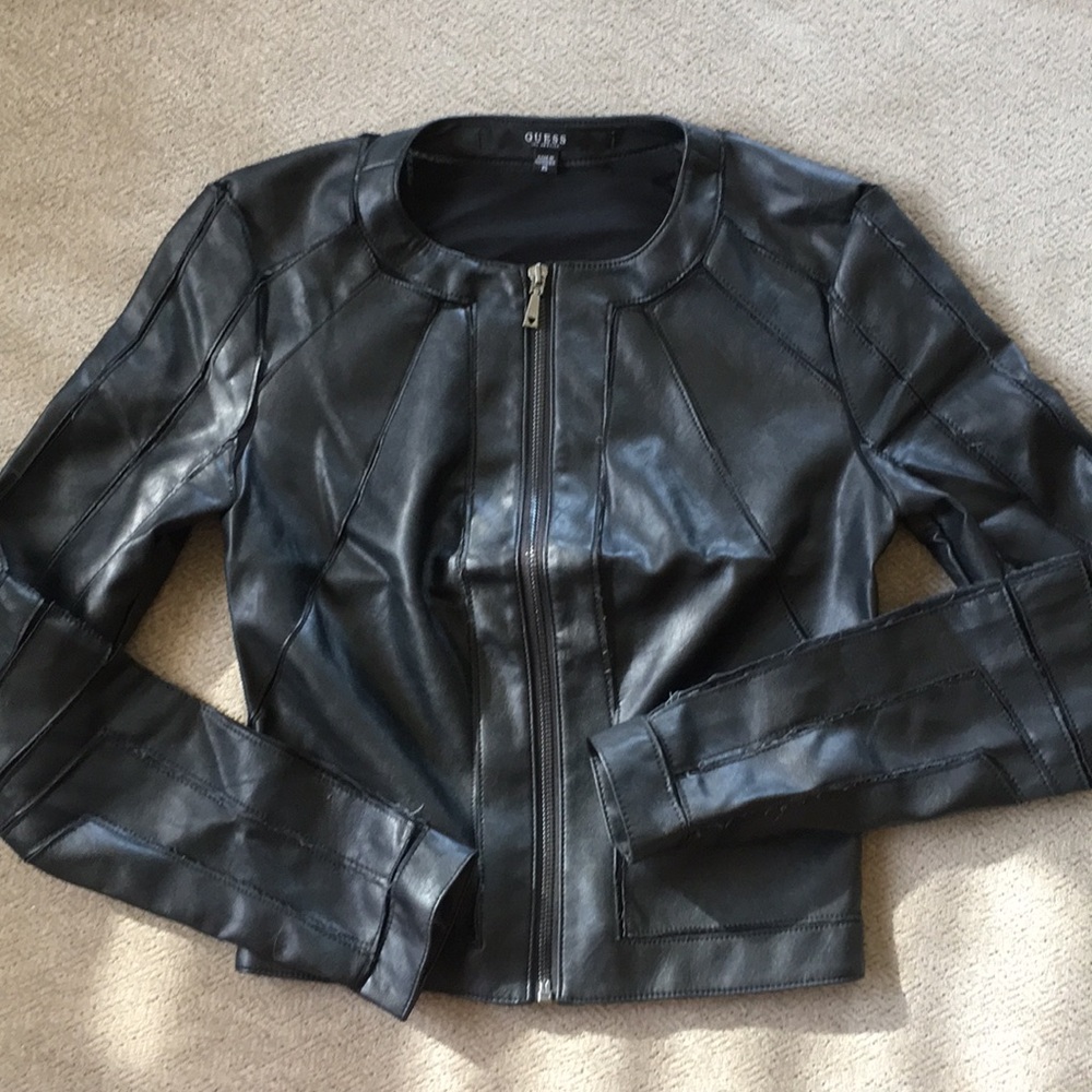 Guess Ivonne Faux-Leather Jacket